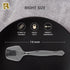 12 Pack Plastic Serving Spoons, Clear Disposable Utensils for Parties and Gatherings