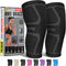 Knee Brace for Women & Men, 2 Pack Compression Sleeve for Pain Relief and Support
