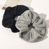 Ivyu Large Microfiber Hair Drying Scrunchies Towel for Curl Hair - Anti Frizz Absorbent Fast Terry Cloth Scrunchy