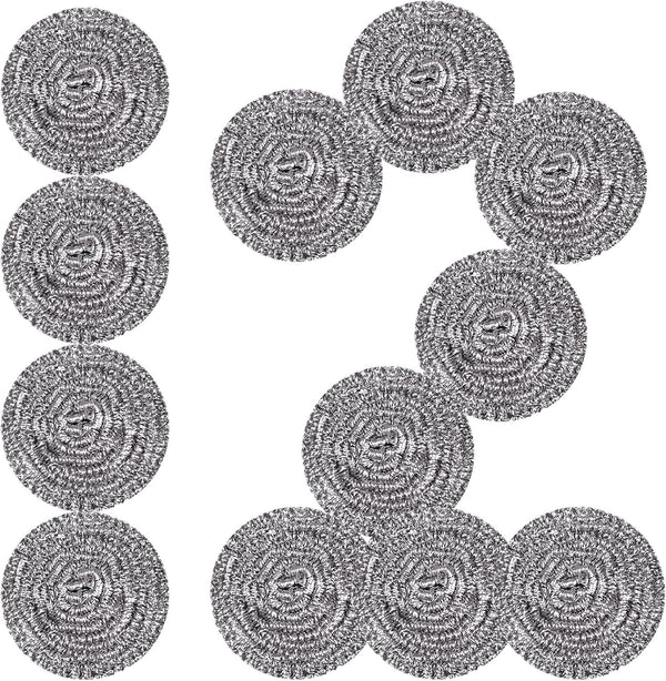 Stainless Steel Scrubber, Scrubbing Scouring Pad, Magic Eraser Sponges for Cleaning Pots, Pans, and Broiler Racks