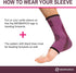 Achilles Tendon Support Brace - Plantar Fasciitis Sock, Ankle Compression Sleeve for Running, Tendonitis Relief