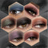 Black Smokey Eyeshadow Makeup Palette - Dark Glitter Shimmer Matte Palettes for Halloween Goth Make Up, 21 Colors