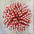 Red Stripe Paper Straws - 50 Pack | Valentine Party Supply - 7.75 Inches | Outside the Box Papers Brand