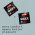Kimono Condoms 12 Count Mayer Laboratories Kimono Maxx Large Flare Latex Condom