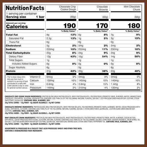 Pack, 12 Count Quest Nutrition Chocolate Lovers Variety High Protein, Low Carb, Gluten Free, Keto Friendly