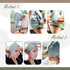 myHomeBody Hair Towel Wrap, Luxury Quick Drying Turban, Ultra Soft Absorbent Charcoal Fiber Cap, Pine Green with