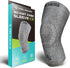 VITAL SALVEO C3-COMFORT Compression Knee Sleeve Brace for Pain Relief, Ideal for Sports & Daily Wear (Small)