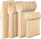 MATANA 200 Pack Natural Disposable Wooden Cutlery Set, 50 Forks, 50 Knives, 50 Spoons, Biodegradable Bamboo