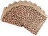 CuteBox Leopard/Cheetah Flat Paper Gift Bags, 100 pcs (5" x 7") for Merchandise, Crafts, and Party Favors