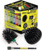Power Scrubber Kit: Cordless Electric Spin Grill Brush Drill Set for BBQ, Fireplace Grates & More