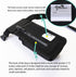 Holster,Black(XJ-1KD) Professional Massage Therapist Holster with Adjustable Belt, Massage Bottle Bag, Massage Lotion