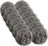 12 Pack Stainless Steel Scourers by Scrub It, Steel Wool Scrubber Pad for Dishes, Pots, Pans, Ovens, Kitchen Cleaning