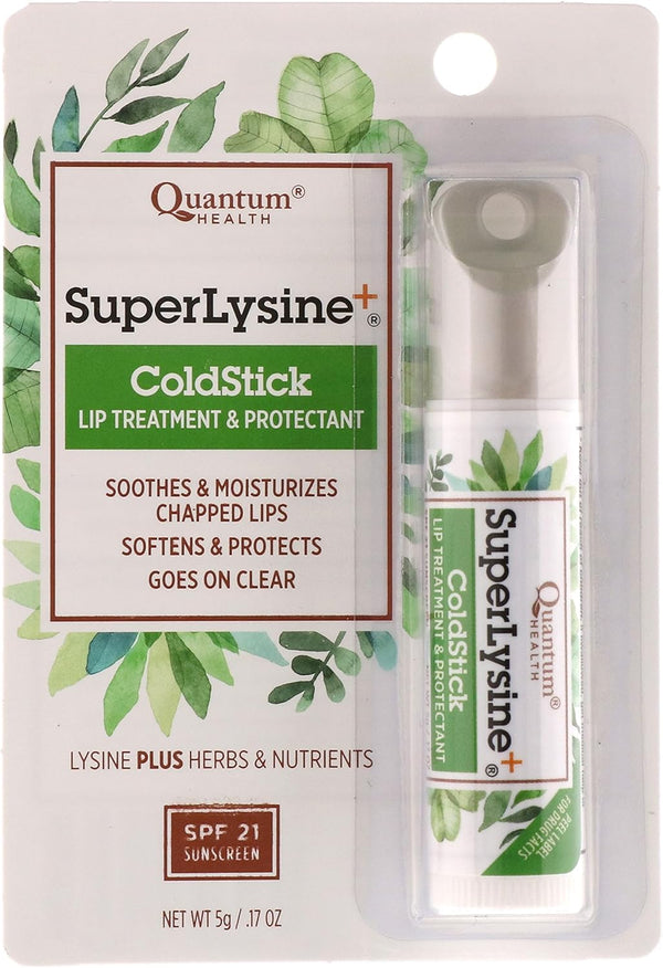 Quantum Health Lysine+ Coldstick - SPF 21, 0.17 Ounces (Pack of 2)