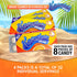 Ozia Originals Kava Kava Candy - 8 Candies Per Pack, Natural Kava Root Chill Happy Pill, Orange Flavor, 4 Packs