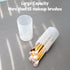 OCHEAL Retractable Makeup Brush Holders, Clear Travel Makeup Brush Case, Dustproof Storage for Women and Girls Makeup