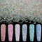 Tiny Nail Rhinestones 15000PCs - 1.2mm Ultra Mini Pixie AB Glass Crystals for Nail Art Manicure, Iridescent Long