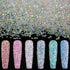 Tiny Nail Rhinestones 15000PCs - 1.2mm Ultra Mini Pixie AB Glass Crystals for Nail Art Manicure, Iridescent Long