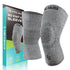VITAL SALVEO Knee Sleeve-Knee Brace C3-COMFORT for Joint Pain Relief, Germanium and Charcoal Yarn for Men and Women