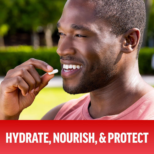 FORCE FACTOR Hyaluronic Acid Supplements, 60 Capsules - Joint Health & Skin Hydration for Women and Men