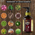 Onion Shampoo for Hair Growth by Herbs Botanica – 6.76 fl oz – Caffeine, Curry Leaf & Indian Alkanet Root – Controls