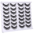 Newcally Lashes, 14 Pairs Pack of False Eyelashes, Natural Wispy Light Volume Faux Mink
