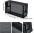 Sadnyy 5 Pieces Portable Mesh Makeup Bag, Black Breathable Toiletry Bag for Accessories Organizer (7.1 x 4 x 2.4 Inch)
