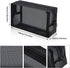 Frienda 10 Pieces Mesh Makeup Bag - Portable Black Mesh Cosmetic Zipper Pouch for Travel