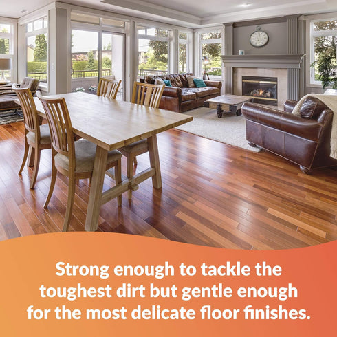 Sheiner's Hardwood Floor Cleaner, 1 Gallon, for Deep Cleaning Wood, Laminate, Natural and Engineered Flooring