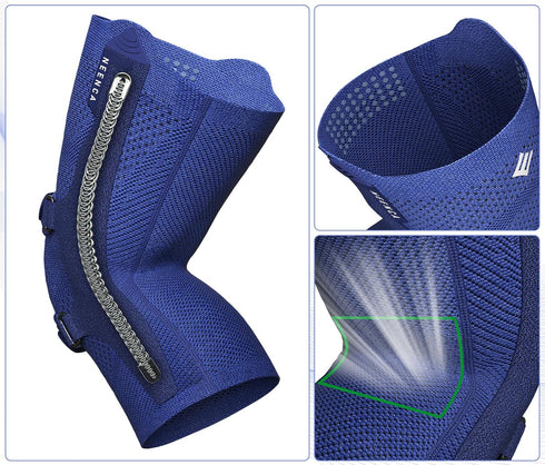 NEENCA Knee Brace for Pain Relief, Compression Support with Patella Strap & Gel Pads, Side Stabilizers