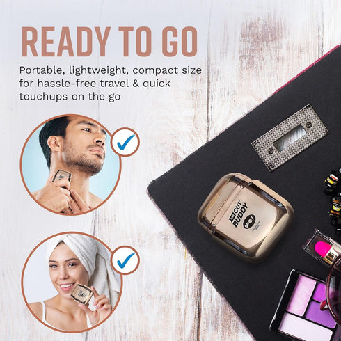 The SPOT Electric Shaver for Women, Wet & Dry Bikini Shaver, Cordless Hair Removal Razor, Rose Gold