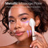 Perry Ellis 3-in-1 Massaging Beauty Brush for Women, Eye Massager & Facial Cleansing Brush, Battery Operated
