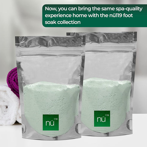 Sodium Soaks - nu119 Luxury Foot Soaks - Eucalyptus