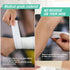 (3 Pack) White Athletic Sports Tape, Very Strong Easy Tear No Sticky Residue Tape for Athletes & Sport Trainers & First