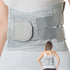 NeoTech Care Adjustable Double Pull Lumbar Brace/Lower Back Belt, Black, Size M