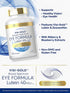 Carlyle Eye Health Supplement with Lutein 40mg, Zeaxanthin, Bilberry, Blueberry, 120 Softgels for Eye Support