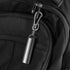 Small Pill Case with 2 Compartments, Portable Metal Keychain Pill Holder, Waterproof Mini Stainless Steel Organizer for