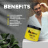 KALIVE Men's Hair Styling Gel - 16 oz Strong-Hold Light Shine, Fresh Scent, No Flaking or Alcohol