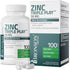 Bronson Zinc Triple Play 30 mg Immune Support Supplement with Zinc Acetate, Picolinate & Orotate - 100 Vegetarian