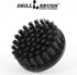 Ultra Stiff 4-Inch Electric Spin Scrubber - Industrial Cleaning Supplies for BBQ, Grates, Outdoor Deck