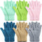 Bencailor 6 Pairs Microfiber Dusting Gloves, Cleaning Gloves for Plants, House Blinds, and Car Dust Mitt (Fresh Color,