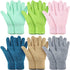 Bencailor 6 Pairs Microfiber Dusting Gloves, Cleaning Gloves for Plants, House Blinds, and Car Dust Mitt (Fresh Color,