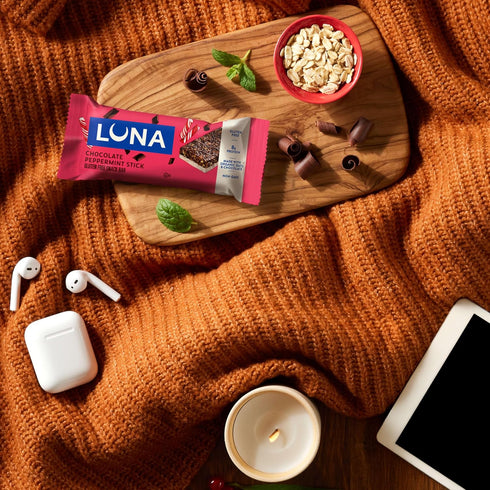 Luna Bar Pack 6 (12 Pack) - Variety - Flavors - Gluten Free Snack Bars - Non-GMO - Protein Bars - Made with Organic