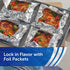 Packets 12 Inches 30 Reynolds Wrap Everyday Strength Aluminum Foil Roll, Freezer Safe and Grill Safe, Great for Foil