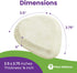 Metatarsal Felt Foot Pad Skived Cut (1/4" Thick) - 6 Pairs (12 Pieces) - Made in USA