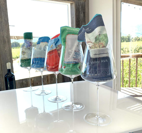 Napa Valley & Sonoma Edition Microfiber Glass Cleaning Towel for Wine Lovers