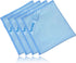 Window Cleaning Cloth - Glass Cleaning Cloth, Streaks and Scratches Free (Blue, 4 Pack)
