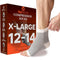Plantar Fasciitis Socks Foot Sleeve & Compression Socks for Women - Ankle & Arch Support - Fit Guaranteed XL