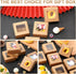 Zonon 30 Pcs Mini Kraft Soap Boxes with Window for Homemade Packaging, Brown Treat Boxes (2.56 x 2.56 x 1.18 Inch)