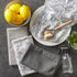 DII Cleaning Collection Multi-Purpose Microfiber Dishtowel Set, Gray Damask