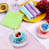 9 Pieces Microfiber Fish Scale Cloth, Nanoscale Cleaning Rag for Windows, Mirrors, and More (Basic Colors)